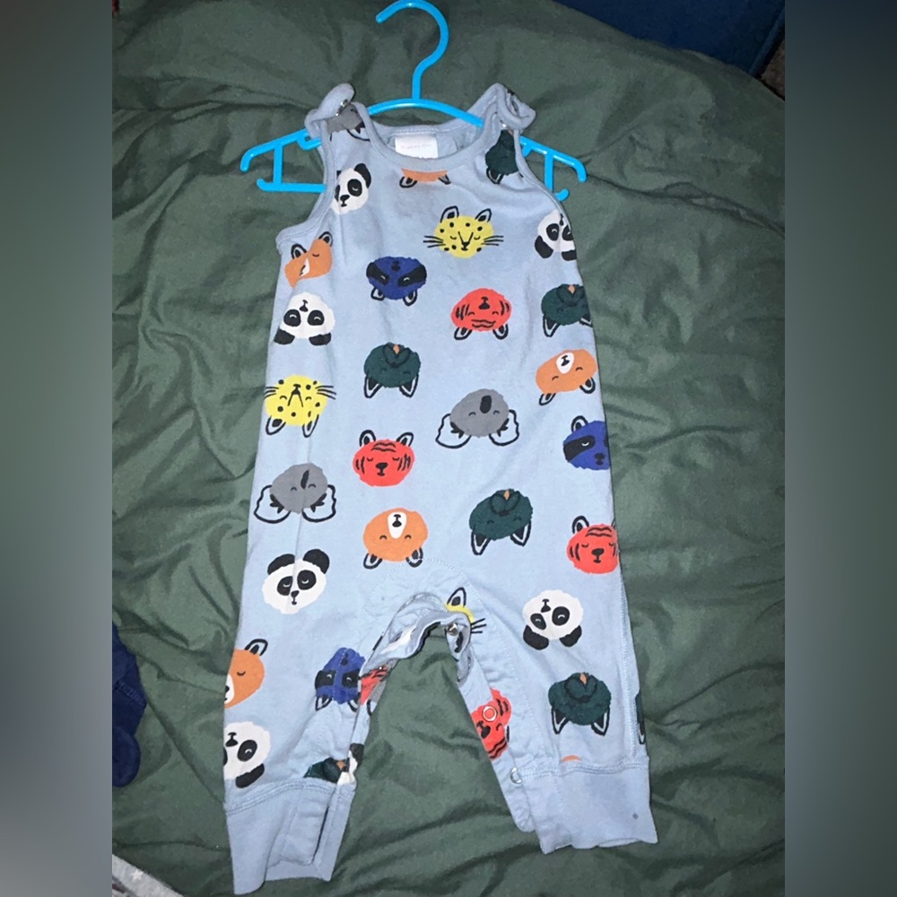 Hanna Andersson Cuddly Critters Overalls